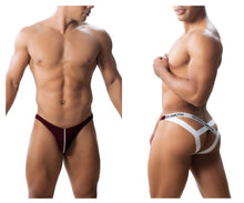 Load image into Gallery viewer, Roger Smuth RS018-1 Jockstrap Color Burgundy