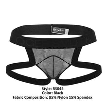 Load image into Gallery viewer, Roger Smuth RS045 Jockstrap Color Black