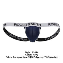 Load image into Gallery viewer, Roger Smuth RS074 G-String Color Navy
