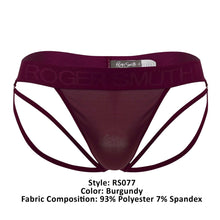 Load image into Gallery viewer, Roger Smuth RS077 Thongs Color Burgundy