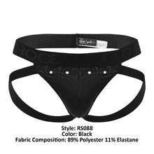 Load image into Gallery viewer, Roger Smuth RS088 Jock-Thong Color Black