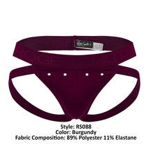 Load image into Gallery viewer, Roger Smuth RS088 Jock-Thong Color Burgundy