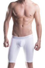 Load image into Gallery viewer, Unico 1200100300 (1212010030300) Boxer Briefs Cristalino Microfiber Color White