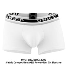 Load image into Gallery viewer, Unico 1802010013000 Boxer Briefs Reconnect Color White