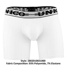 Load image into Gallery viewer, Unico 1802010021000 Boxer Briefs Mantra Color White