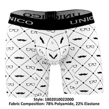 Load image into Gallery viewer, Unico 1802010022000 Boxer Briefs Gentleman Color White