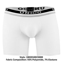 Load image into Gallery viewer, Unico 1802010023000 Boxer Briefs Reconnect Color White