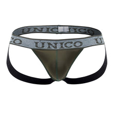 Load image into Gallery viewer, Unico 19160301203 Hilarious Jockstrap Color 43-Green