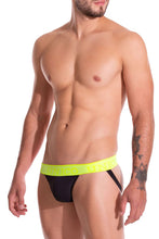 Load image into Gallery viewer, Unico 19160301212 COLORS Corriente Jockstrap Color 99-Black