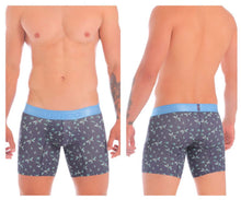 Load image into Gallery viewer, Unico 20070100234 Palm Tree Boxer Briefs Color 90-Blue