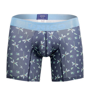 Unico 20070100234 Palm Tree Boxer Briefs Color 90-Blue