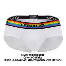 Load image into Gallery viewer, Unico 21050201101 Love Wins Briefs Color 00-White