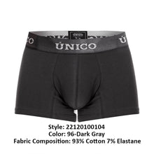 Load image into Gallery viewer, Unico 22120100104 Asfalto A22 Trunks Color 96-Dark Gray