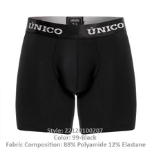 Load image into Gallery viewer, Unico 22120100207 Intenso M22 Boxer Briefs Color 99-Black