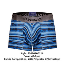 Load image into Gallery viewer, Unico 23080100114 Rayado Trunks Color 43-Blue