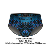 Load image into Gallery viewer, Unico 23080101121 Filamento Briefs Color 46-Blue