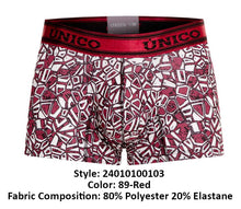 Load image into Gallery viewer, Unico 24010100103 Dechado Trunks Color 89-Red