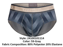 Load image into Gallery viewer, Unico 24100101114 Ejes Briefs Color 59-Gray