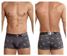 Load image into Gallery viewer, Xtremen 51437C Cycling Print Boxer Briefs Color Dark Gray