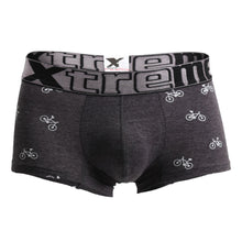 Load image into Gallery viewer, Xtremen 51437C Cycling Print Boxer Briefs Color Dark Gray