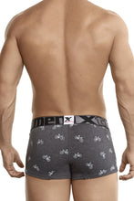 Load image into Gallery viewer, Xtremen 51437C Cycling Print Boxer Briefs Color Dark Gray