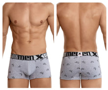 Load image into Gallery viewer, Xtremen 51437C Cycling Print Boxer Briefs Color Light Gray