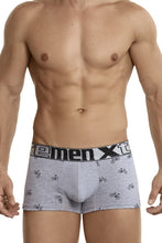 Load image into Gallery viewer, Xtremen 51437C Cycling Print Boxer Briefs Color Light Gray