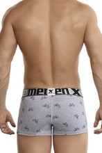 Load image into Gallery viewer, Xtremen 51437C Cycling Print Boxer Briefs Color Light Gray