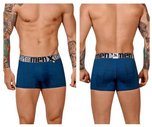 Xtremen 51451C Geometric Jacquard Trunk Color Blue