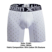 Load image into Gallery viewer, Xtremen 51461 Cotton Boxer Briefs Color White