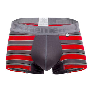 Xtremen 51475C Microfiber Athletic Trunks Color Red