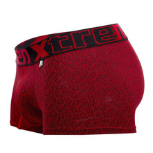 Load image into Gallery viewer, Xtremen 51478C Microfiber Jacquard Trunks Color Red