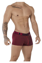 Load image into Gallery viewer, Xtremen 51478C Microfiber Jacquard Trunks Color Red