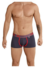 Load image into Gallery viewer, Xtremen 91028 Piping Boxer Briefs Color Gray