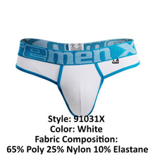 Load image into Gallery viewer, Xtremen 91031X Piping Thongs Color White