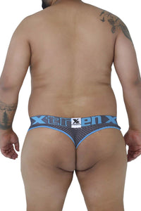 Xtremen 91036X-3 3PK Thongs Color White-Gray-Blue