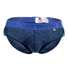 Load image into Gallery viewer, Xtremen 91071 Microfiber Sports Briefs Color Dark Blue