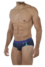 Load image into Gallery viewer, Xtremen 91071 Microfiber Sports Briefs Color Dark Blue