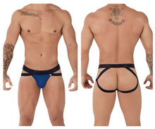 Load image into Gallery viewer, Xtremen 91085 Microfiber Jacquard Jockstrap Color Royal