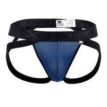 Load image into Gallery viewer, Xtremen 91085 Microfiber Jacquard Jockstrap Color Royal