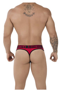 Xtremen 91086 Microfiber Pride Thongs Color Red