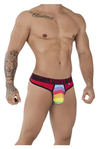 Xtremen 91086 Microfiber Pride Thongs Color Red