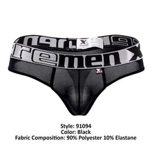 Load image into Gallery viewer, Xtremen 91094 Microfiber Thongs Color Black