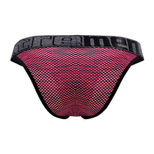 Load image into Gallery viewer, Xtremen 91098 Microfiber Mesh Bikini Color Red