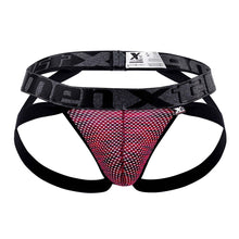 Load image into Gallery viewer, Xtremen 91099 Microfiber Mesh Jockstrap Color Red