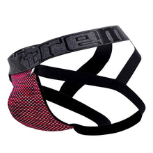 Load image into Gallery viewer, Xtremen 91099 Microfiber Mesh Jockstrap Color Red