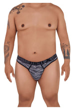 Load image into Gallery viewer, Xtremen 91100X Microfiber Mesh Thongs Color Black