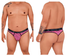 Load image into Gallery viewer, Xtremen 91100X Microfiber Mesh Thongs Color Pink