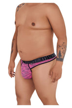 Load image into Gallery viewer, Xtremen 91100X Microfiber Mesh Thongs Color Pink