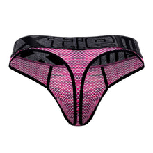 Load image into Gallery viewer, Xtremen 91100X Microfiber Mesh Thongs Color Pink